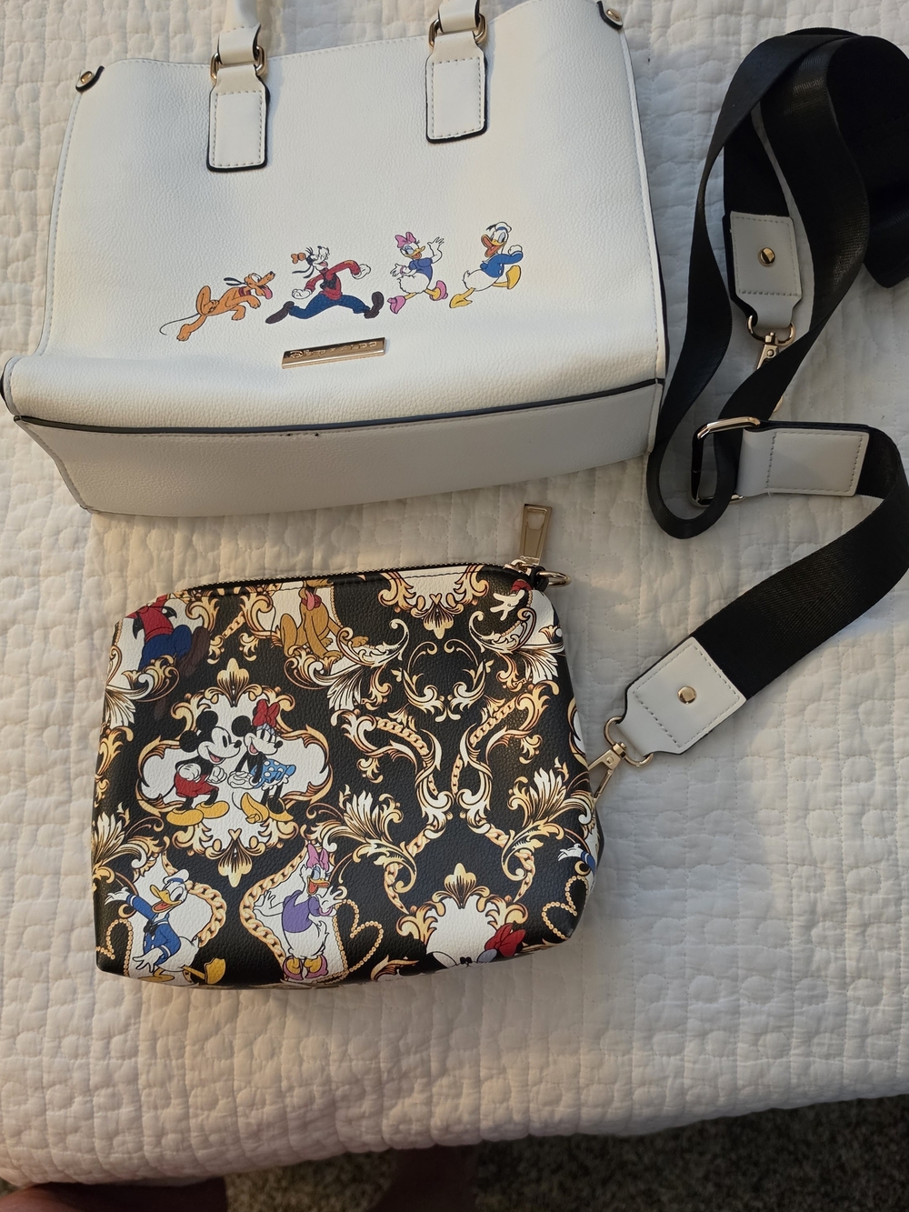 Aldo Disney 100 Year Tote/Crossbody and Pouch. NWOT